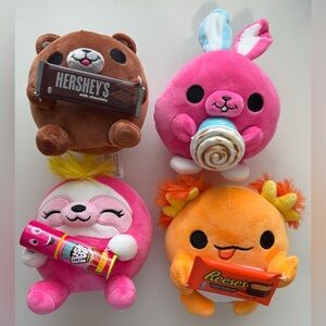 Zuru Plush Toys with Candy Bundle - NWOT